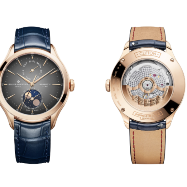 CLIFTON BAUMATIC DAY DATE MOON PHASE